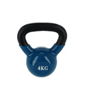 KNL 4 KG BLUE KETTLEBELL ŻELIWNY POKRYTY WINYLEM