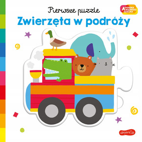 Pierwsze Puzzle Zwierzęta W Podróży Akademia Mądrego Dziecka 0+ HarperKids