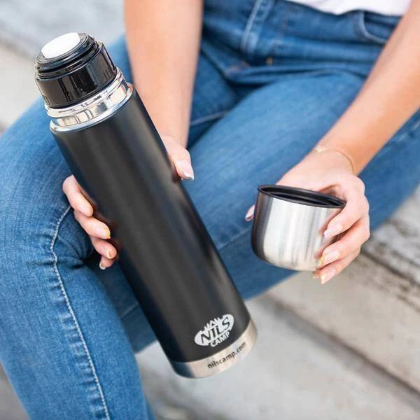 Termos Termiczny Mocny Wytrzymały Stal Nierdzewna NILS Camp NCC07