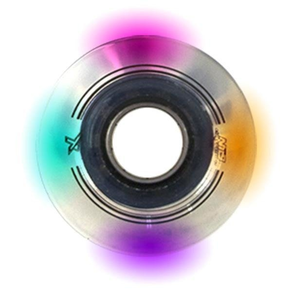 KBM-5432 LED 60x45 MM (4 szt.) KÓŁKA KAUCZUKOWE DO PENNYBOARD NILS EXTREME