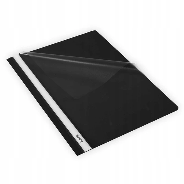 Skoroszyt Plastikowy PP A4 Bantex Miękki CZARNY_2