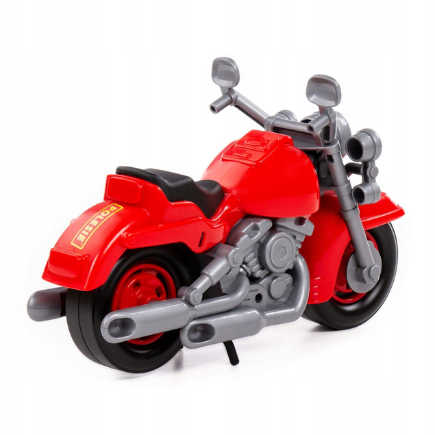 MOTOR Wyścigowy Kros CZERWONY Zabawkowy 31x12x21 Dla Dzieci 4+ Polesie