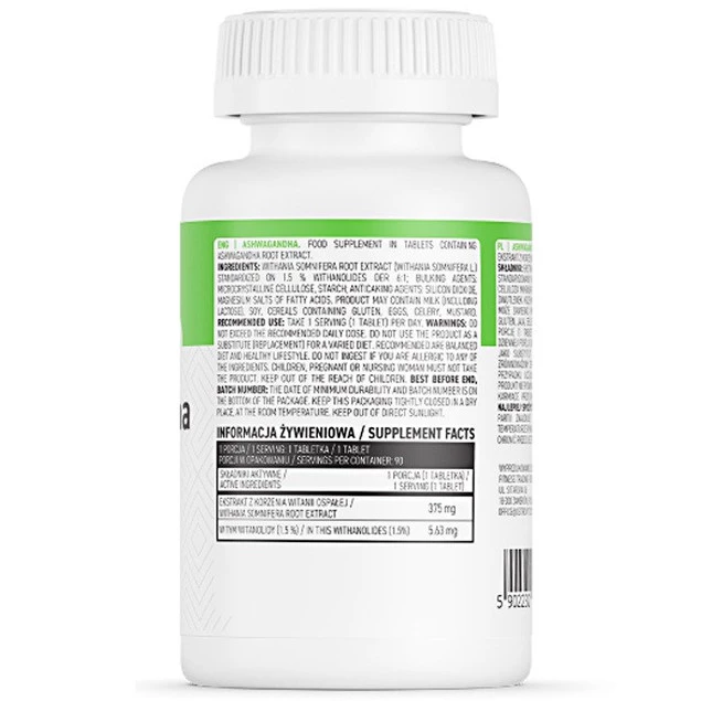 Ashwagandha 90 tabs OstroVit