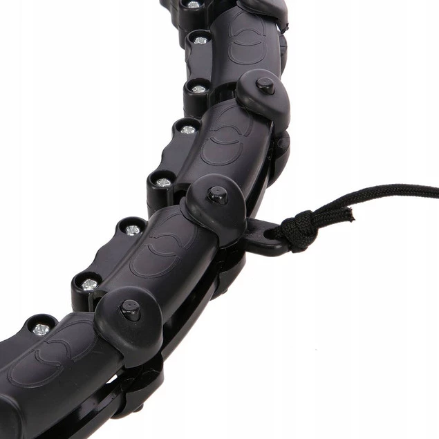 Hula Hop Odchudzające Z Obciążnikiem i Wypustkami Fitness HMS HHW02