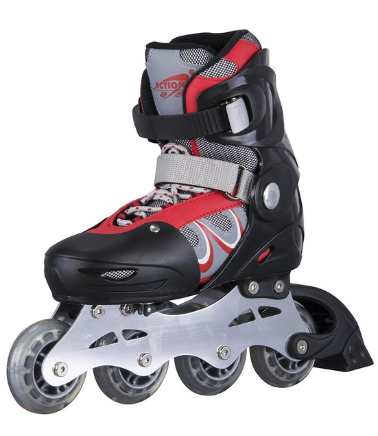 STOK PW-126B CZERWONE, ROZM. L(40-43), ŁYŻWOROKI