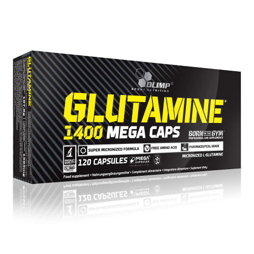 OLIMP L-Glutamine Mega Caps - 120 kaps