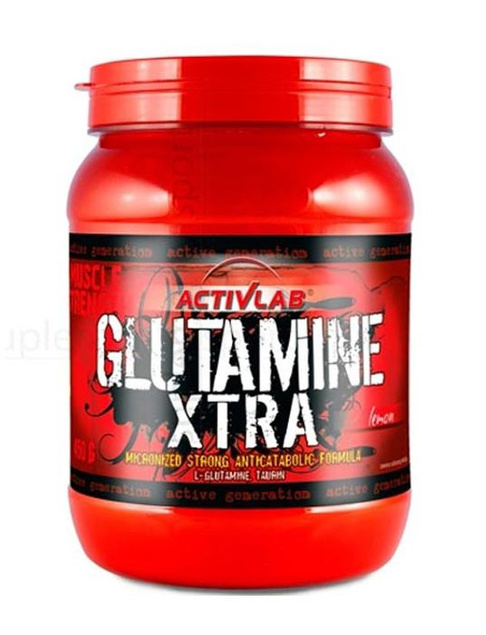 ACTIVLAB GLUTAMINE XTRA 450G GLUTAMINA TAURYNA