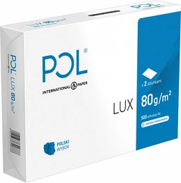 Papier ksero A4 80g 500 arkuszy POLLUX biały do drukarki i kopiarki