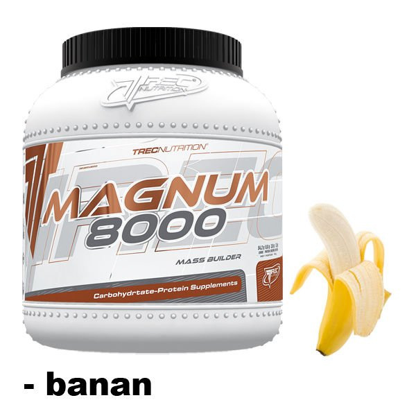 Nutrition Magnum 8000 - 1600g gainer masa TREC