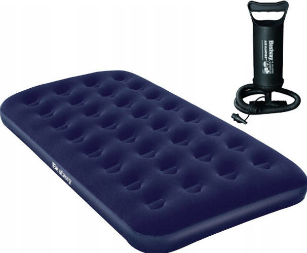 MATERAC DMUCHANY DO SPANIA 188x99 BESTWAY z POMPKĄ