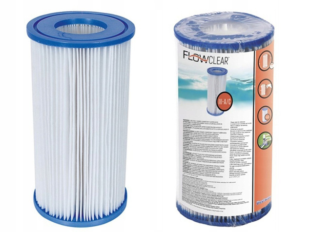FILTR DO POMPY FILTRUJĄCEJ TYP III 58012 BESTWAY