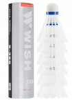 Lotki Do Badmintona Nylonowe 6 szt. Zestaw Lotek WISH S-350
