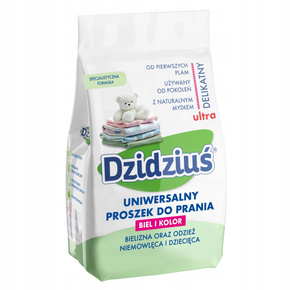 DZIDZIUŚ Proszek Do Prania HIPOALERGICZNY Uniwersalny Dla Dzieci 1,5kg