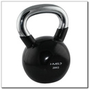 KETTLEBELL Z CHROMOWANĄ RĄCZKĄ CZARNY 20 KG HMS