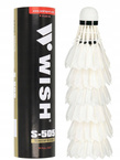 Lotki Do Badmintona Piórowe 6 szt. Zestaw Lotek WISH S505-06