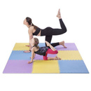 MP10 MATA PUZZLE MULTIPACK YELLOW-BLUE-PURPLE 9 ELEMENTÓW 10MM ONE FITNESS