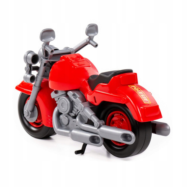 MOTOR Wyścigowy Kros CZERWONY Zabawkowy 31x12x21 Dla Dzieci 4+ Polesie