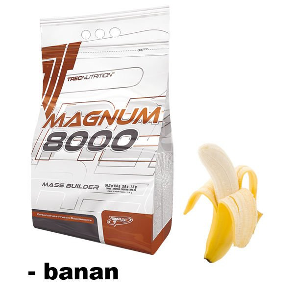 Nutrition Magnum 8000 - 1000g gainer masa TREC
