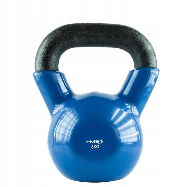 KETTLEBELL ŻELIWNY HANTEL KETLA ODWAŻNIK HMS 8 KG