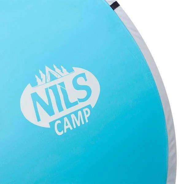 NC3173 NIEBIESKO-SZARY  NAMIOT PLAŻOWY SAMOROZKŁADAJĄCY PODŁOGA NILS CAMP