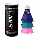 Lotki Do Badmintona Piórowe 3 szt. Multicolor Zestaw Lotek NILS NBL6213