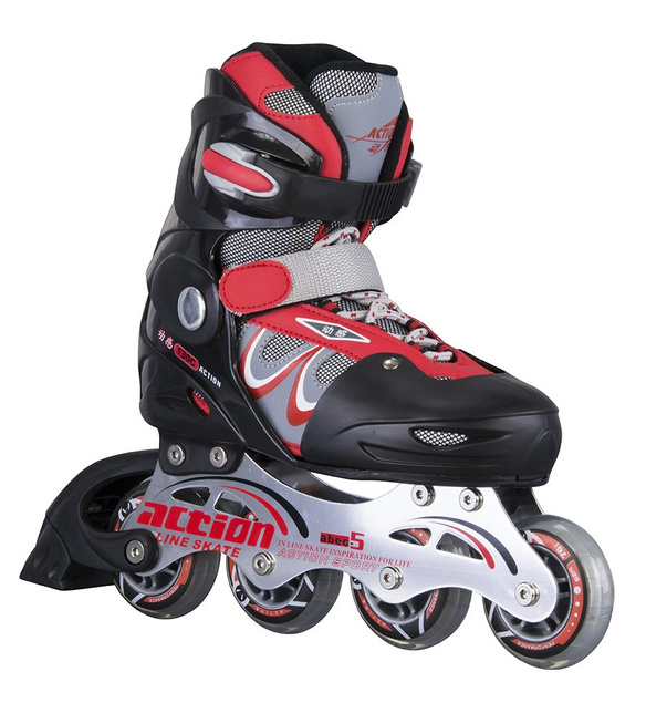STOK PW-126B CZERWONE, ROZM. L(40-43), ŁYŻWOROKI