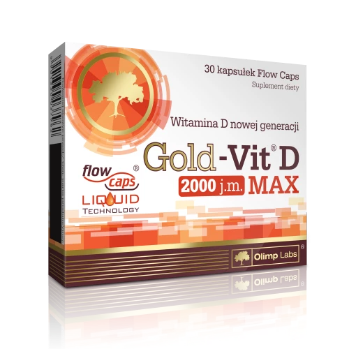 Gold-Vit® D Max 2000 IU 30 kaps OLIMP