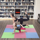 MP10 MATA PUZZLE MULTIPACK GREEN-BLUE-RED 9 ELEMENTÓW 10MM ONE FITNESS