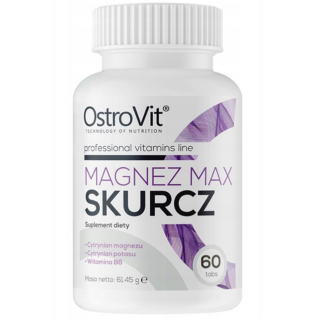 Magnez Max Skurcz 60 tabs OstroVit