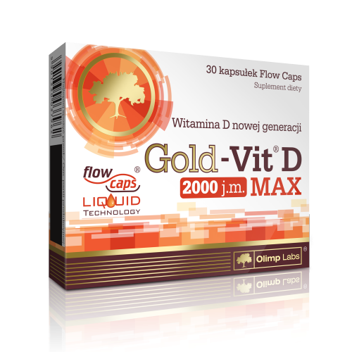 Gold-Vit® D Max 2000 IU 30 kaps OLIMP