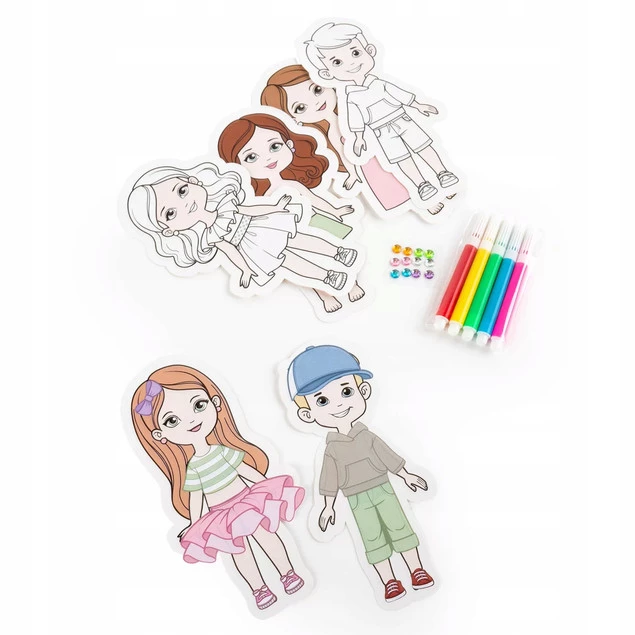 PRACOWNIA MODY Zestaw Kreatywny Dla Dziewczynki Fashion Show Kidea