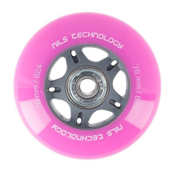 KÓŁKA KAUCZUKOWE DO ROLEK 76x24 mm + ŁOŻYSKA ABEC7
