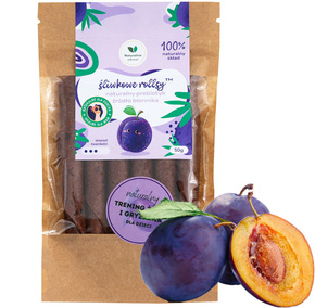 Rollsy ŚLIWKOWE z Inuliną 50g Naturalnie Zdrowi