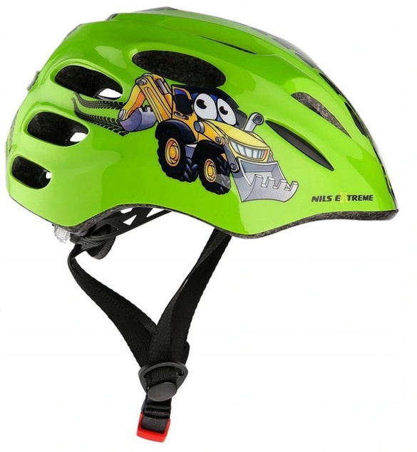 NILS EXTREME ZIELONY KASK MTW01 LED 