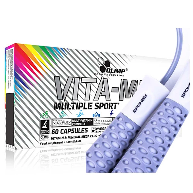 #### OLIMP Vita-Min Multiple Sport - 60 kaps. + Skakanka Rope [59679]
