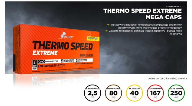 Thermo Speed Extreme Mega Caps - 30 kaps OLIMP