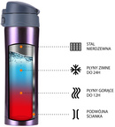Kubek Termiczny Termos Szkolny Dla Dzieci Stal Nierdzewna 500 ml Nils NCB10