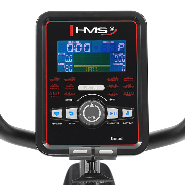 Rower magnetyczny poziomy, fitness R5814-i HMS