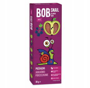 Przekąska Jabłko Porzeczka Bez Cukru 30g BOB SNAIL