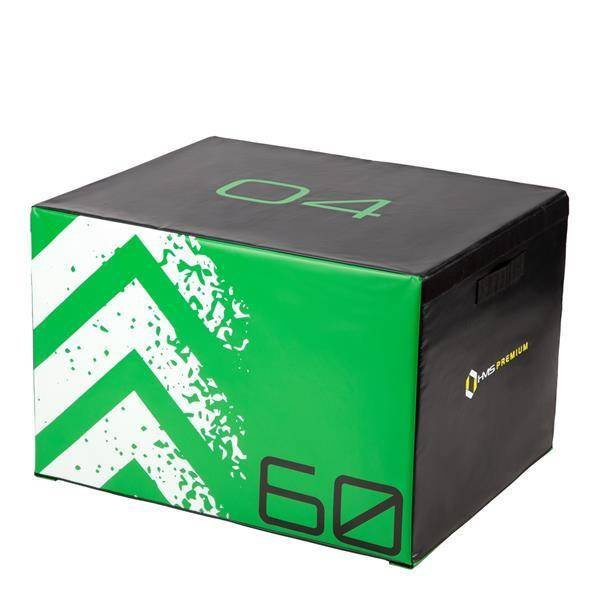 PYBS01 (4 CZĘŚCI)  SKRZYNIE PLYOMETRYCZNE SOFT ZESTAW HMS PREMIUM