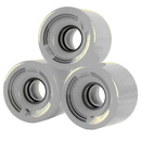 KBM-5432 CLEAR 60x45 MM (4 szt.) KÓŁKA KAUCZUKOWE DO PENNYBOARD NILS EXTREME