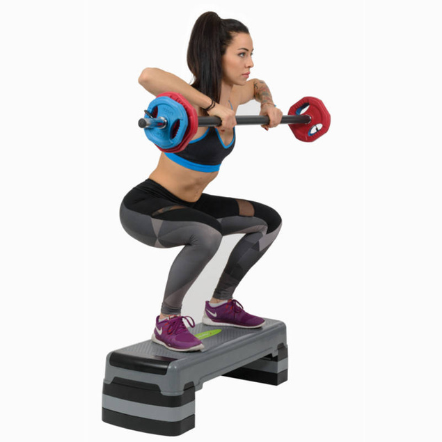 Step do aerobiku, fitness 3 stopniowy AS005 HMS