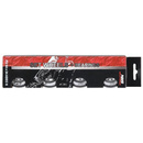 PU 64x24 82A CZARNE MATOWE (4 szt.) + ABEC-9 (8 szt.) ZESTAW NILS EXTREME