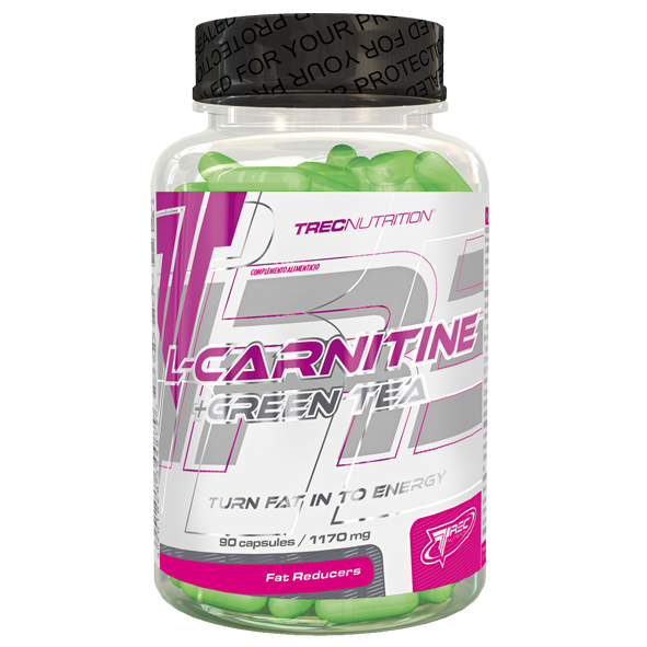 L-karnityna + Green Tea 90 kaps TREC