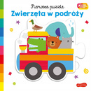 Pierwsze Puzzle Zwierzęta W Podróży Akademia Mądrego Dziecka 0+ HarperKids