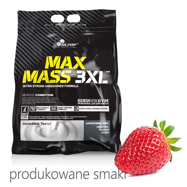 MaxMass 3XL - 6000g gainer masa OLIMP