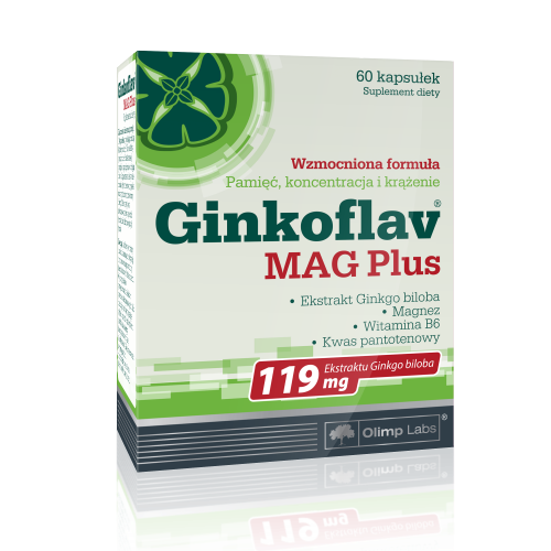 Olimp Ginkoflav MAG Plus 60 kaps