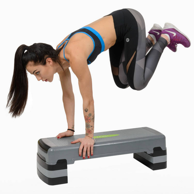 Step do aerobiku, fitness 3 stopniowy AS005 HMS