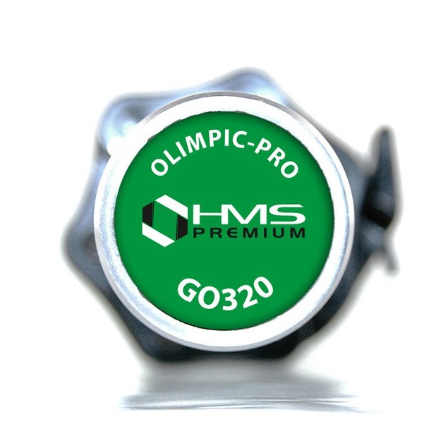 GO320 GRYF OLIMPIJSKI 183 CM HMS Z ZACISKAMI LOCK JAW RED