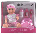 Lalka Bobas 25cm Baby Dribles z akc.w pud.087251 DANTE p.6